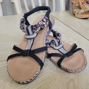 Embellished Sandals